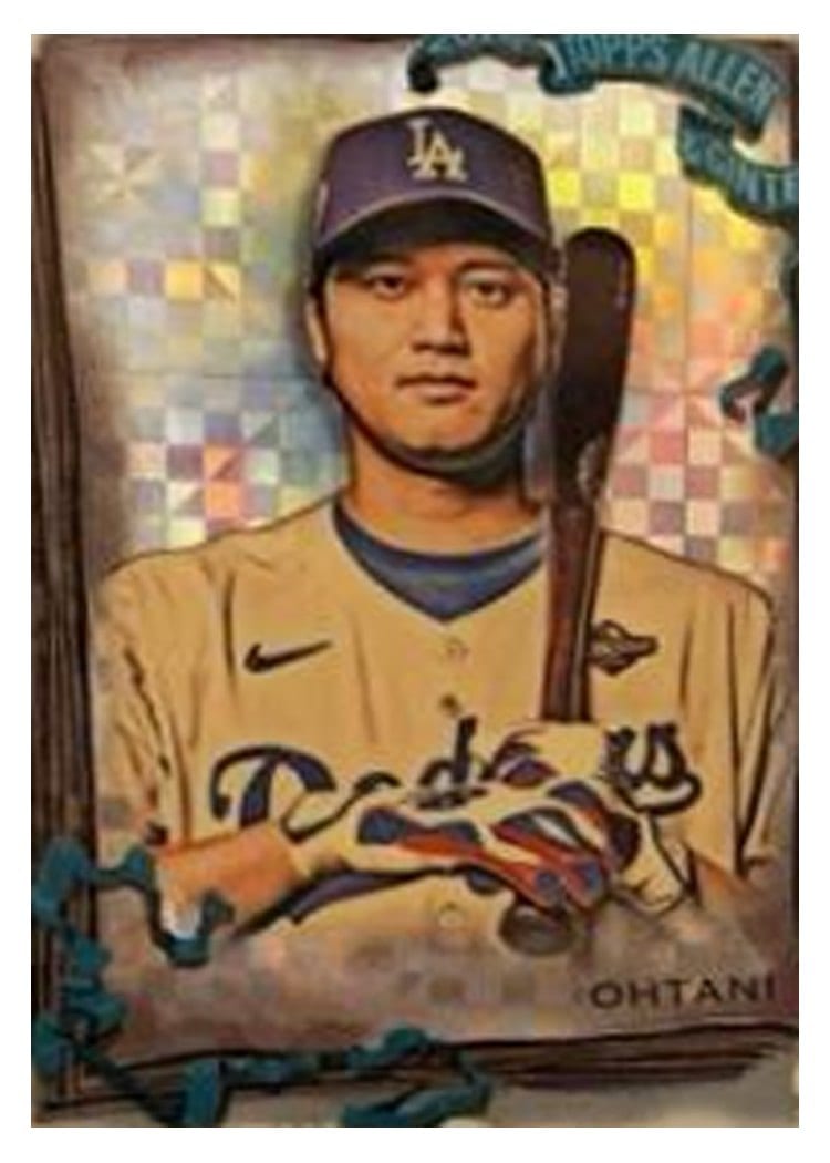 2026 Topps Allen & Ginter Shohei Ohtani X-Fractor Chrome #17 card
