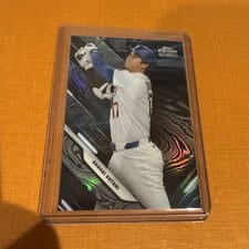 Shohei Ohtani 2026 Topps Chrome Black Damascus card