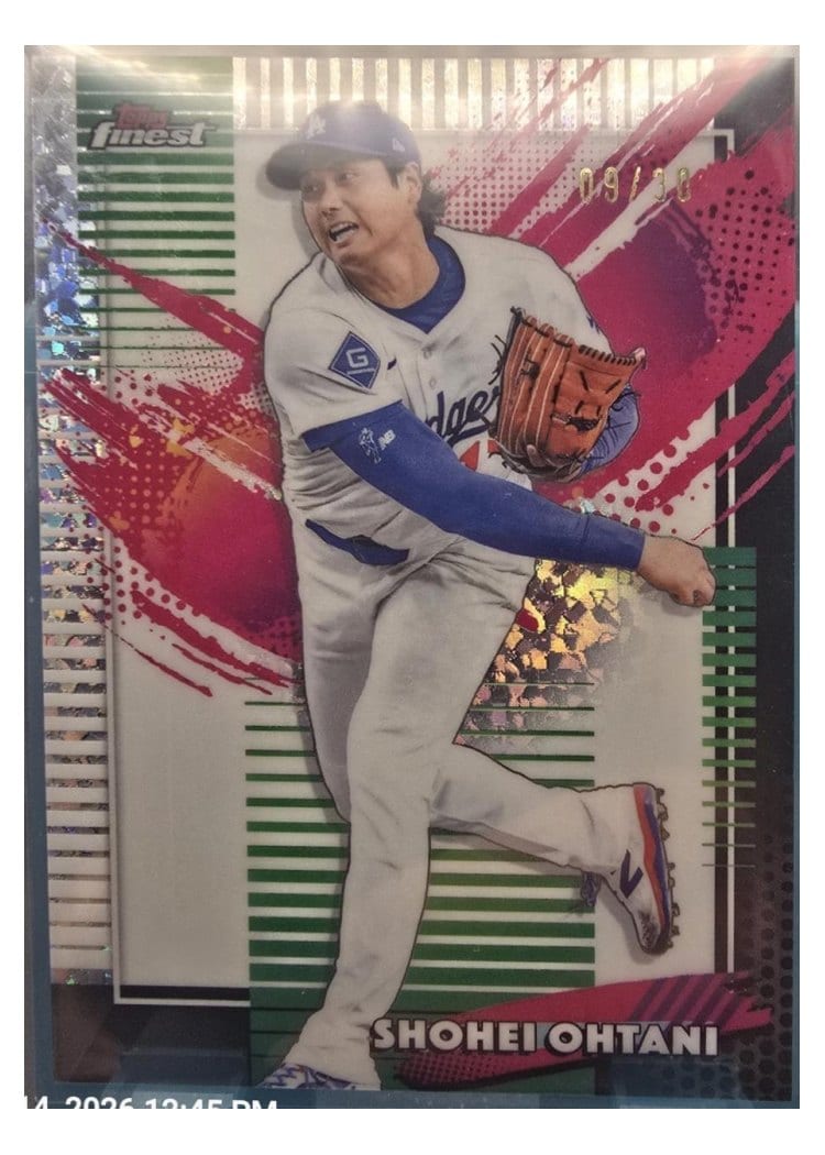 2026 Topps Finest Shohei Ohtani #250 card
