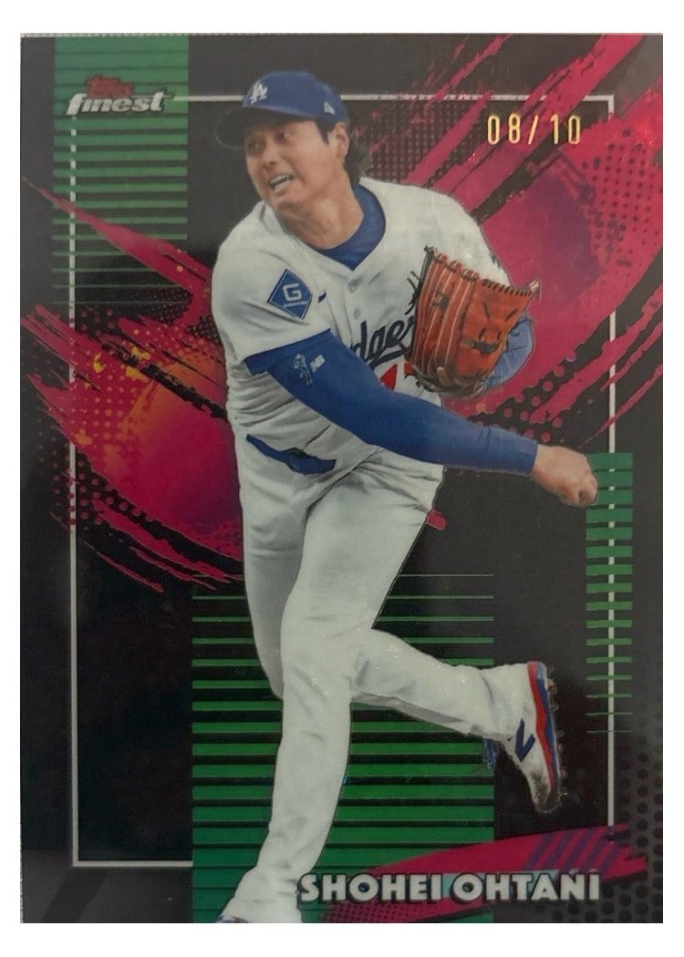 2026 Topps Finest Shohei Ohtani Black X-Fractor #250 card