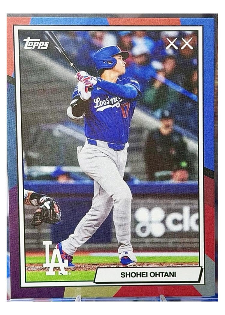 2026 Topps KAWS X MLB Shohei Ohtani #1 card