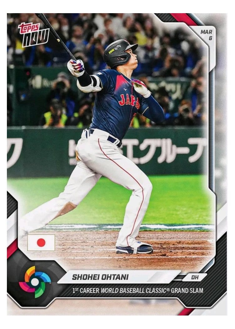 2026 Topps Now WBC Shohei Ohtani #WB4 card
