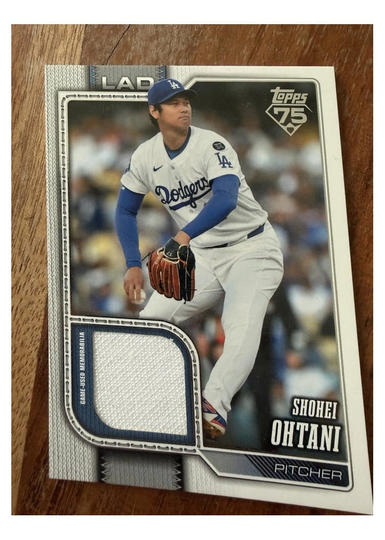 2026 Topps Real One Relics Shohei Ohtani #500 card