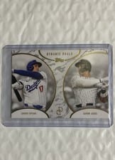 2025 Topps Dynamic Duals Base Set Shohei Ohtani / Aaron Judge #24