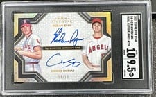2023 Topps Five Star Dual Autographs Shohei Ohtani / Nolan Ryan #DA-RO card