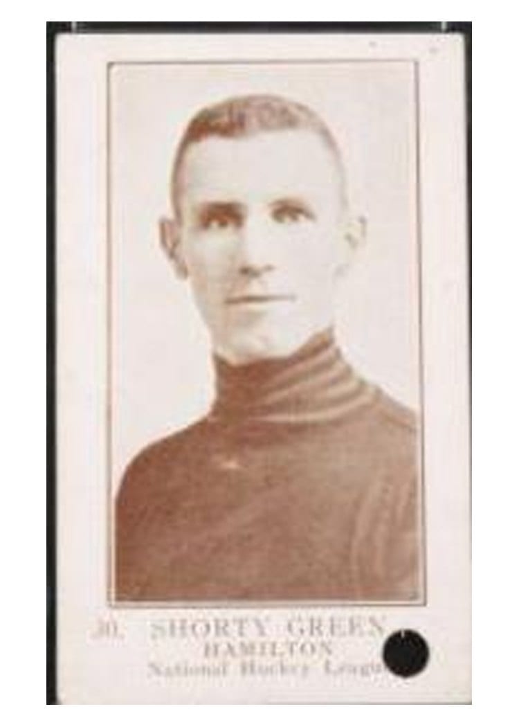 1923 V145-1 Paterson Shorty Green #30 card