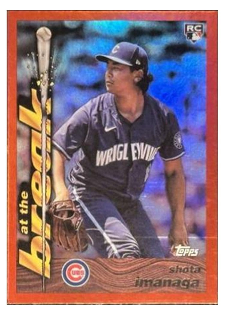2024 Topps Archives 1995 Topps Traded & Rookies At the Break Shota Imanaga #95ATB-15 card