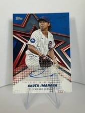 2026 Topps Baseball Stars Autographs Shota Imanaga #BSA-SHO