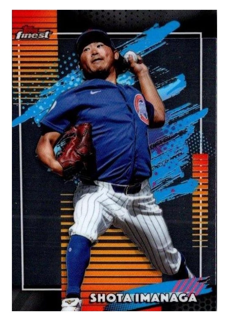 2026 Topps Finest Shota Imanaga #188 card