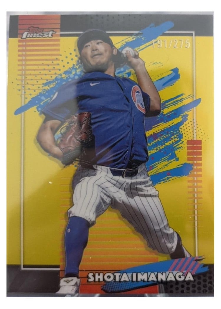2026 Topps Finest Shota Imanaga #188 card