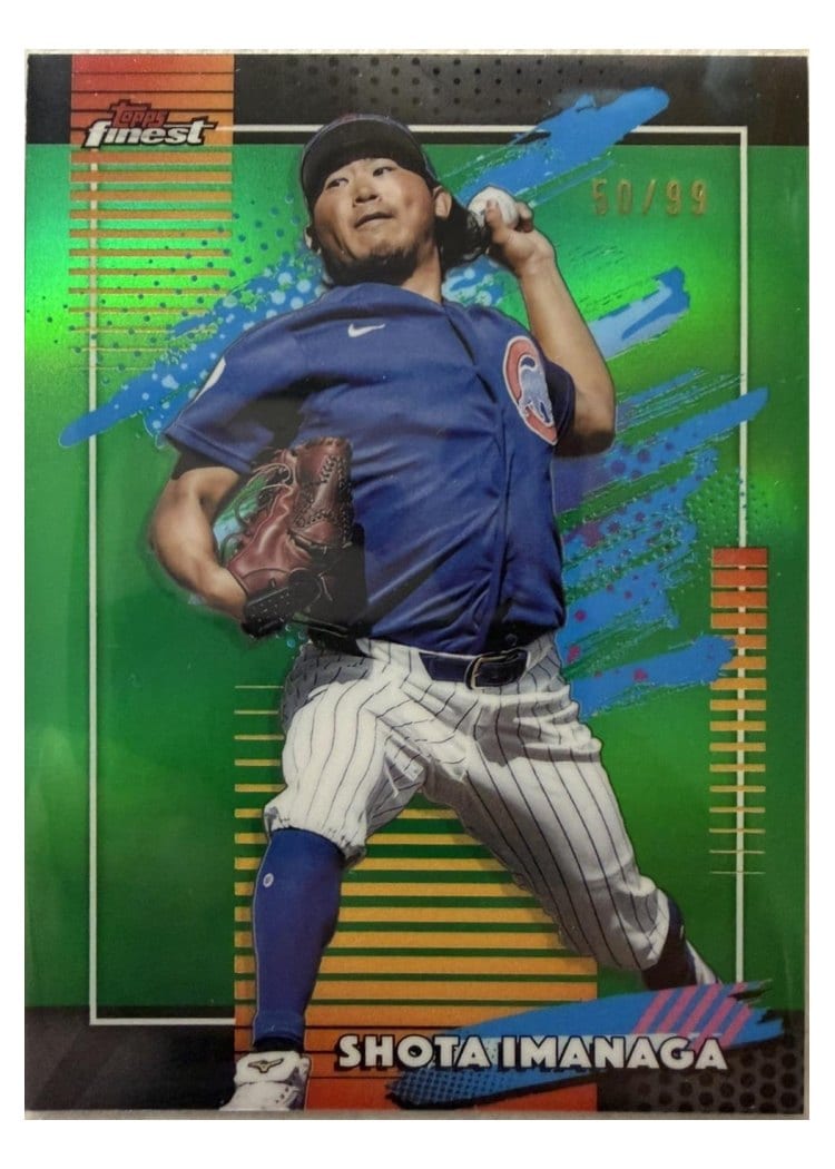 2026 Topps Finest Shota Imanaga #188 card