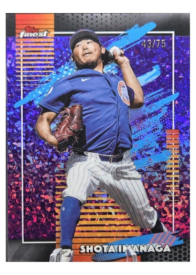 2026 Topps Finest Shota Imanaga #188 card