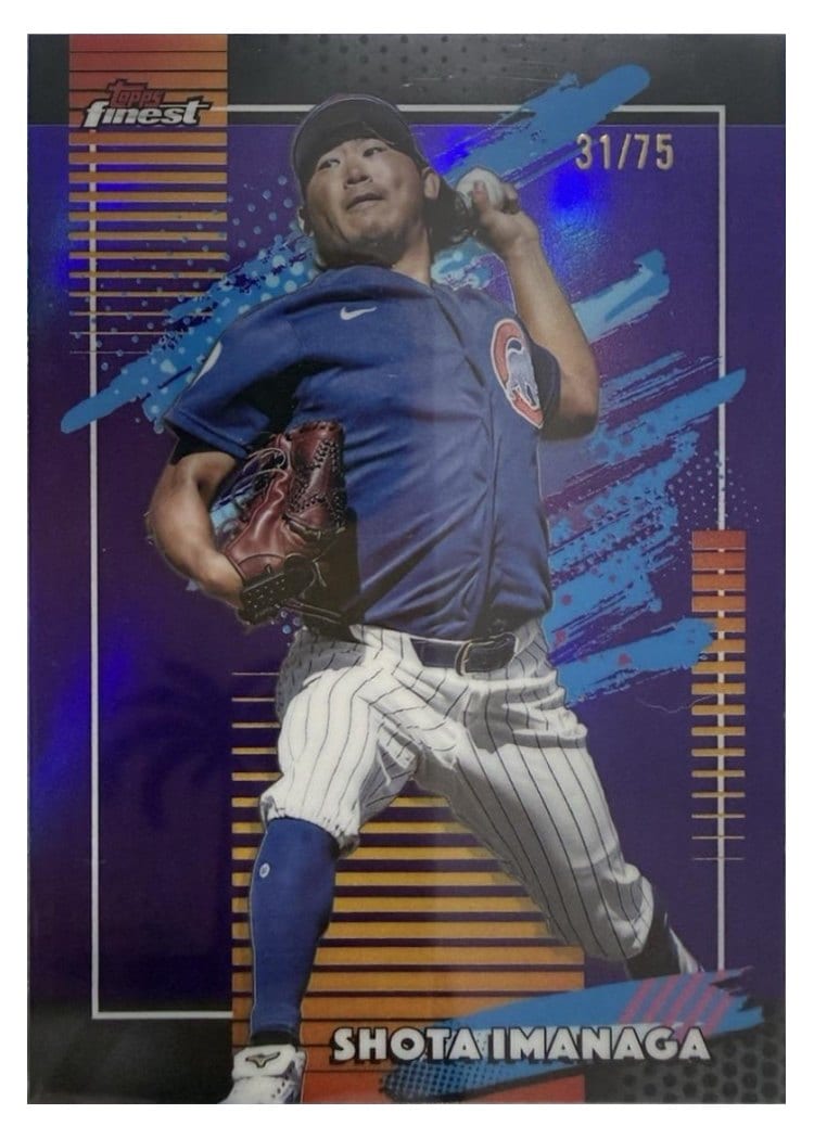 2026 Topps Finest Shota Imanaga #188 card