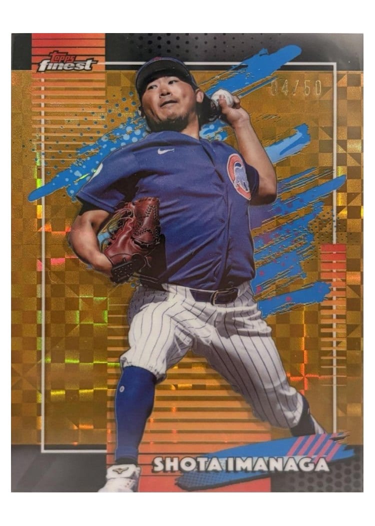 2026 Topps Finest Shota Imanaga #188 card