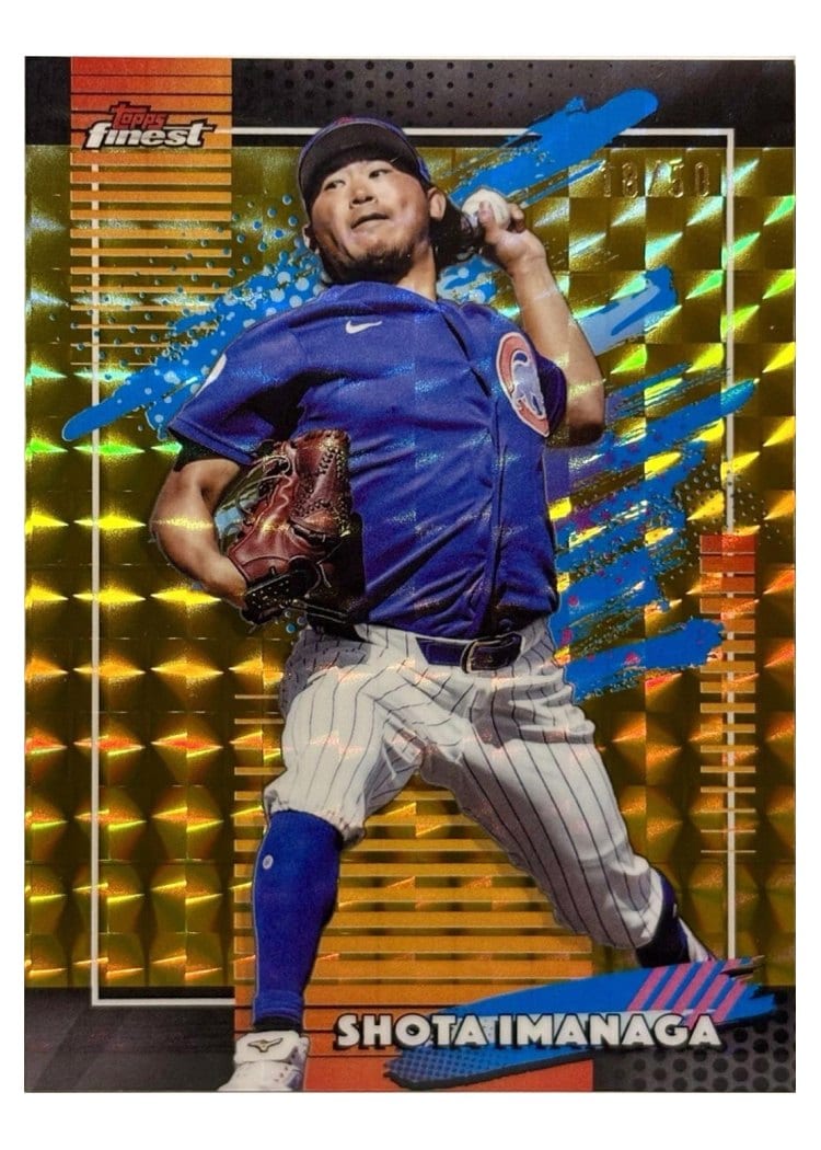 2026 Topps Finest Shota Imanaga #188 card