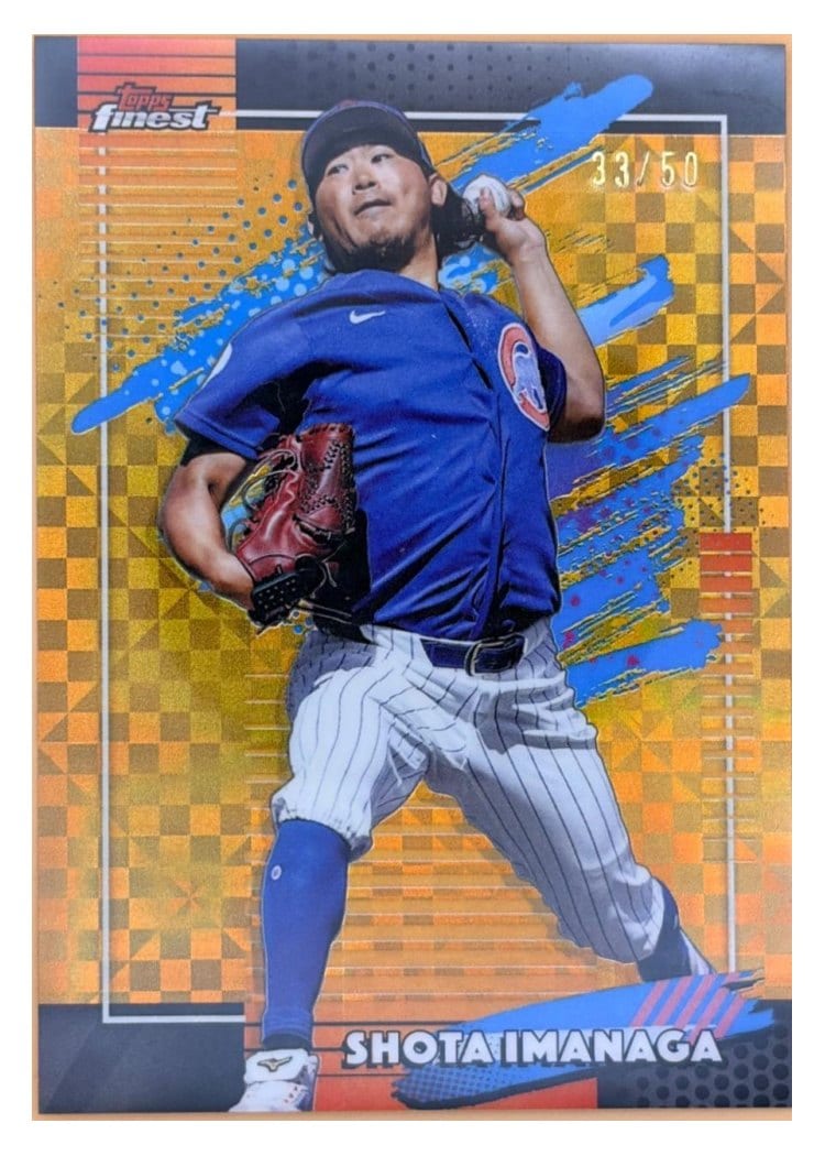 2026 Topps Finest Shota Imanaga #188 card