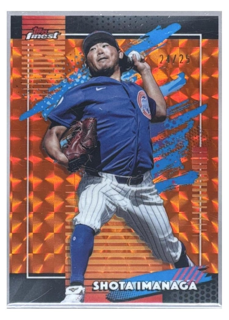 2026 Topps Finest Shota Imanaga #188 card
