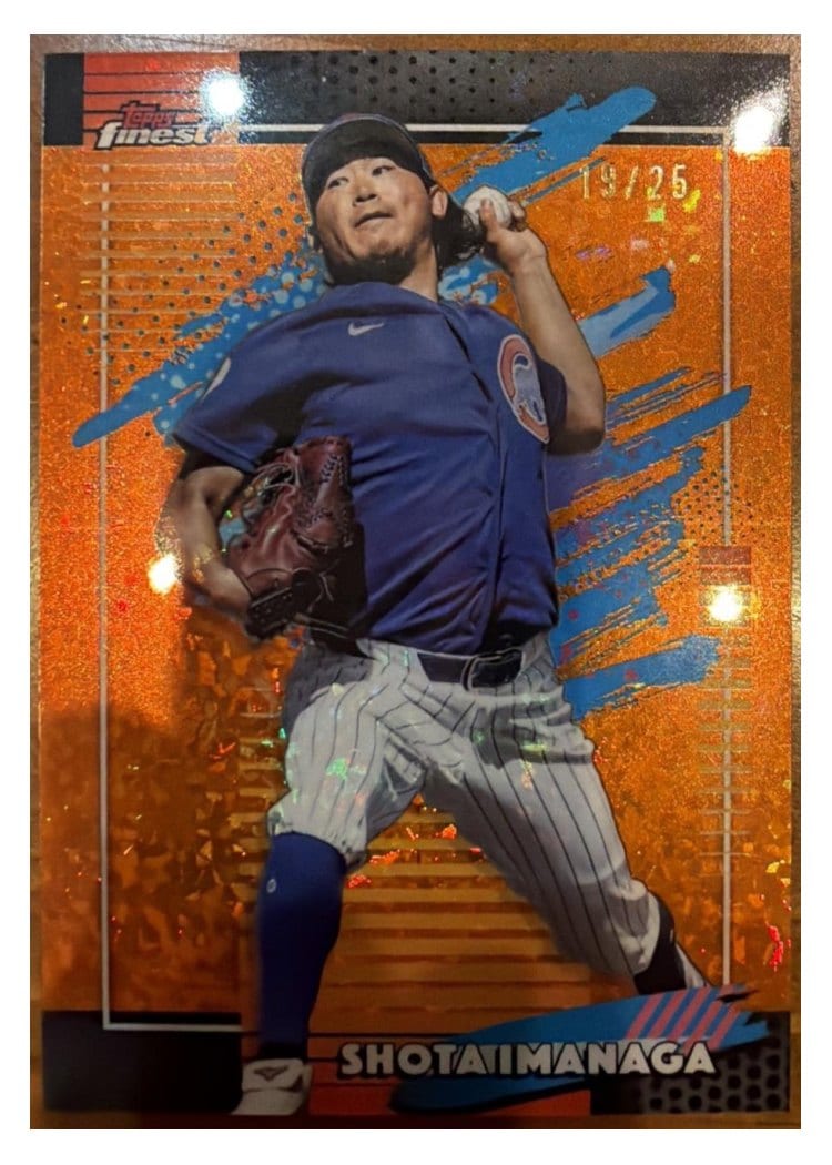 2026 Topps Finest Shota Imanaga #188 card