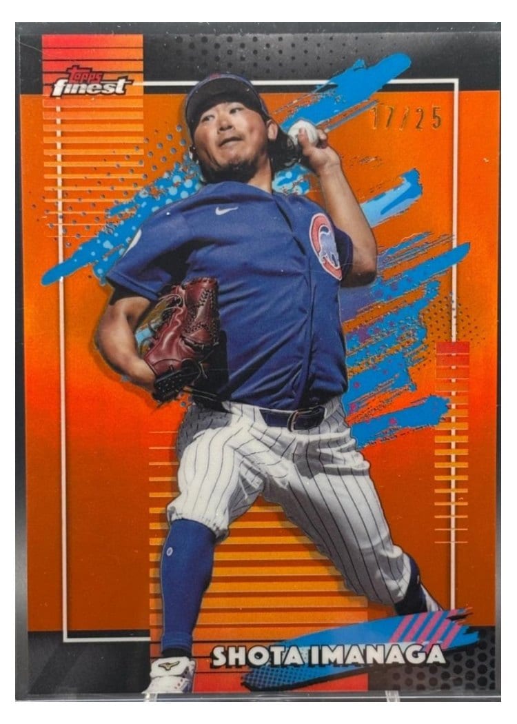 2026 Topps Finest Shota Imanaga #188 card