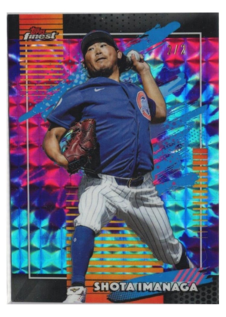 2026 Topps Finest Shota Imanaga #188 card