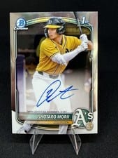 2025 Bowman Chrome Prospect Autograph Shotaro Morii #CPA-SM card