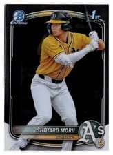 2025 Bowman Chrome Prospects Shotaro Morii #BCP-170