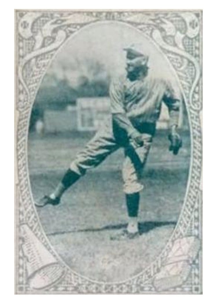 1922 E120 American Caramel 'Shufflin' Phil Douglas card
