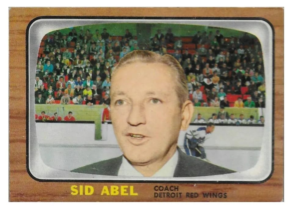 1966 Topps Sid Abel #42 card