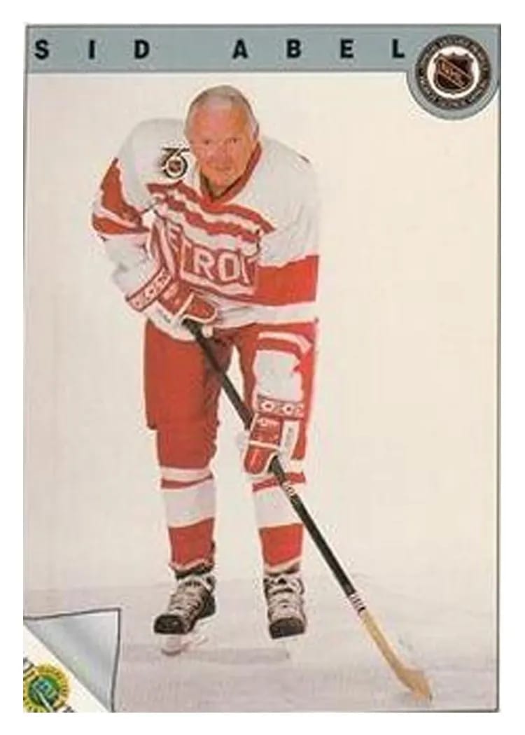 1991 Ultimate Original Six Sid Abel #66 card