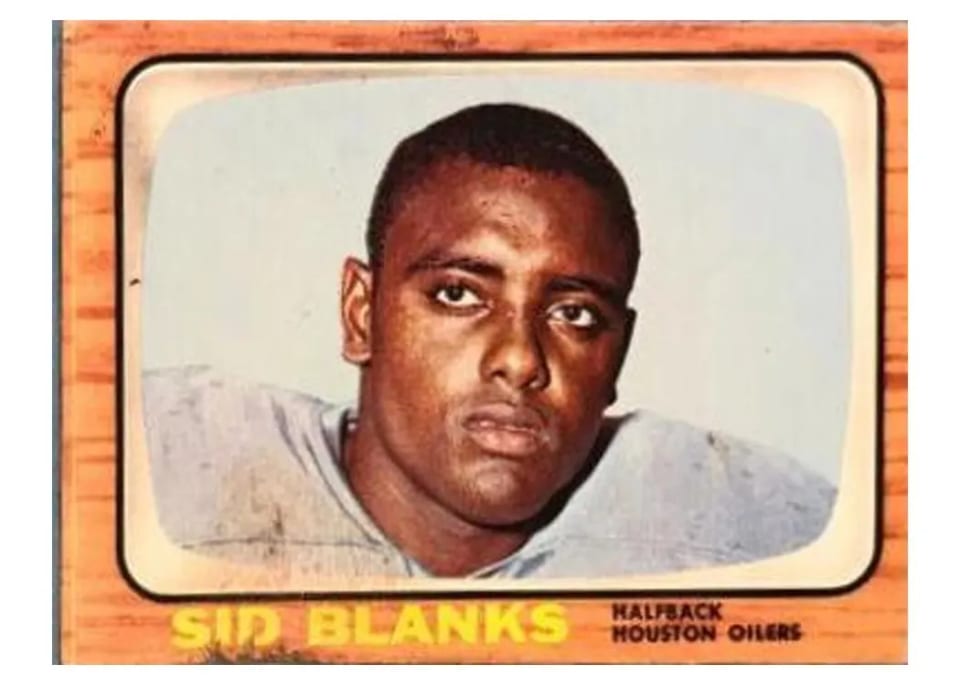 1966 Topps Sid Blanks #49 card
