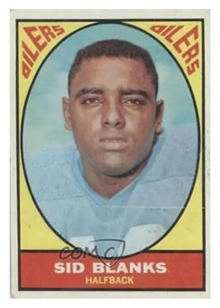 1967 Topps Sid Blanks #51 card