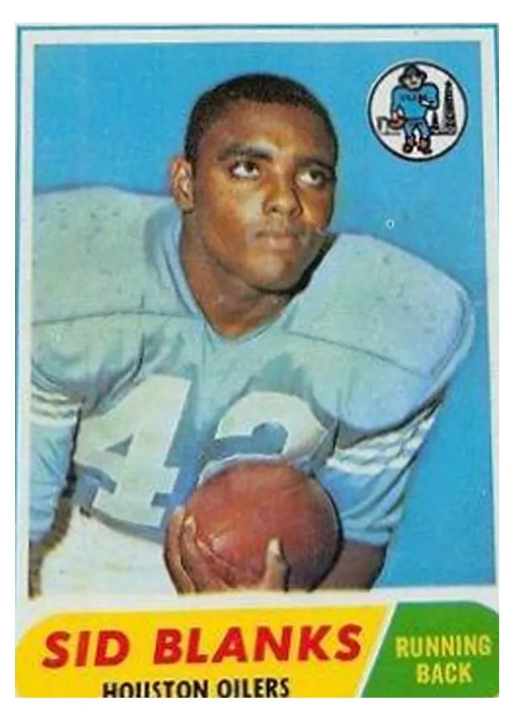 1968 Topps Sid Blanks #120 card