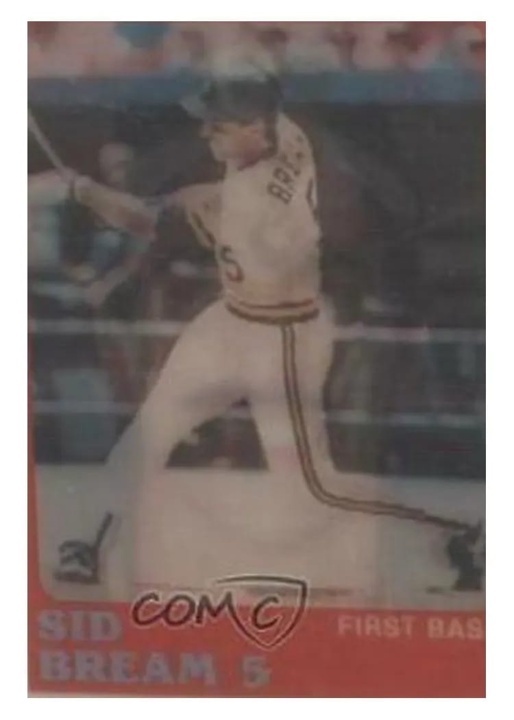 1988 Sportflics Sid Bream #98 card