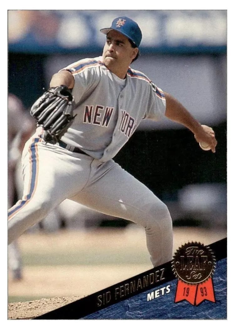 1993 Leaf Sid Fernandez #2 card