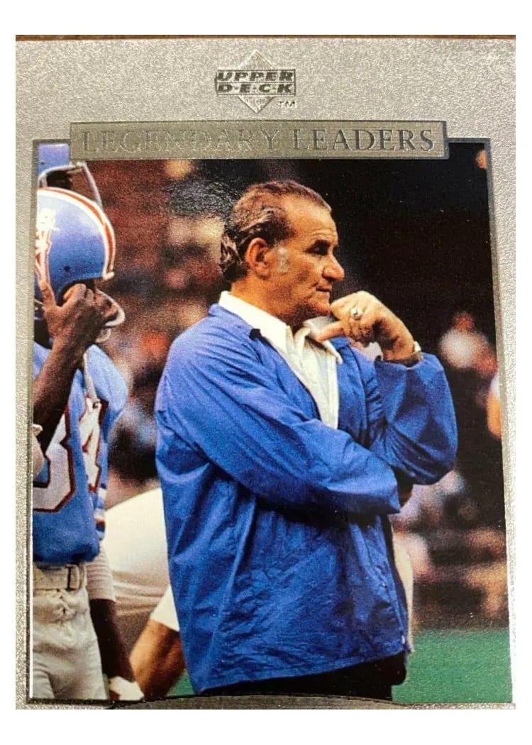 1997 Upper Deck Legends Sid Gillman #162 card