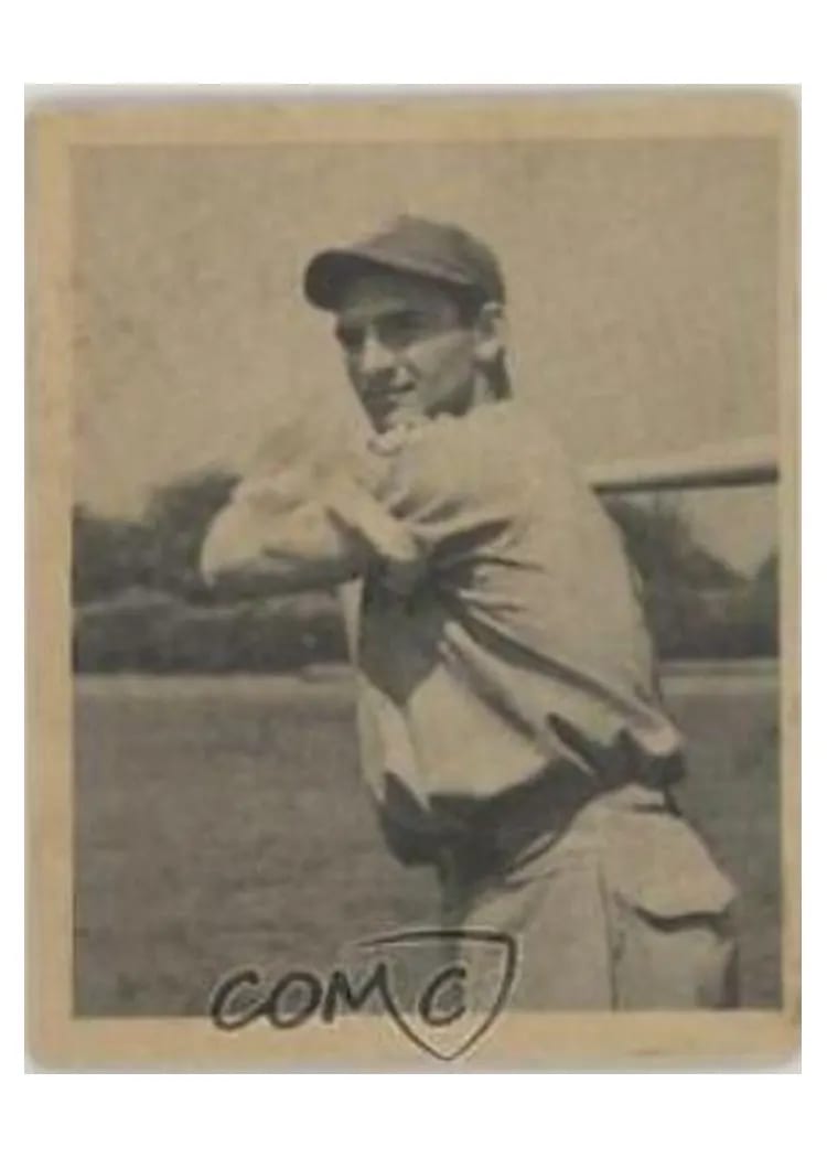 1948 Bowman Sid Gordon #27 card