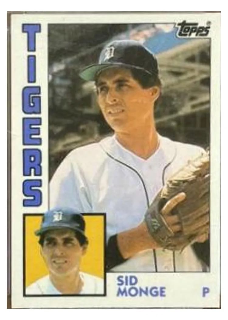 1984 Topps Traded Sid Monge #80T card