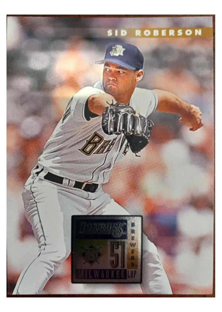 1996 Panini Donruss Sid Roberson #26 card