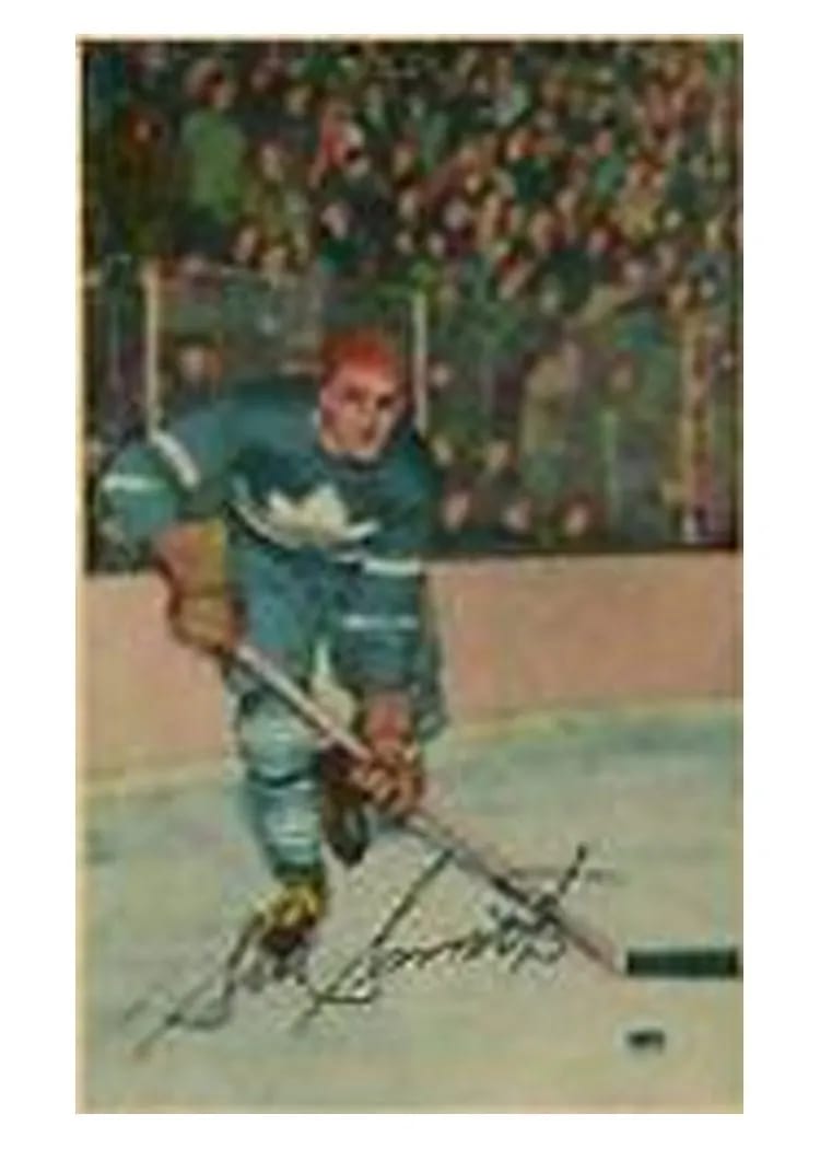 1952 Parkhurst Sid Smith #45 card