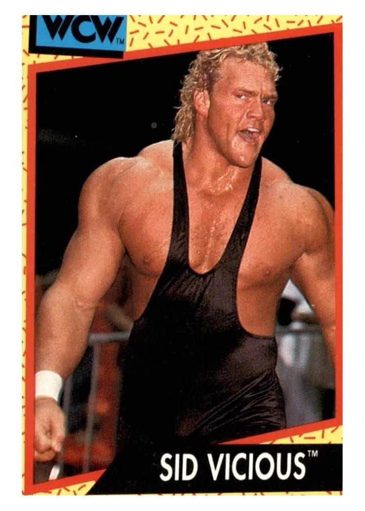 1991 Impel WCW Sid Vicious #24 card