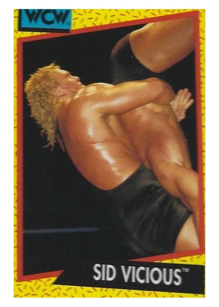 1991 Impel WCW Sid Vicious #25 card