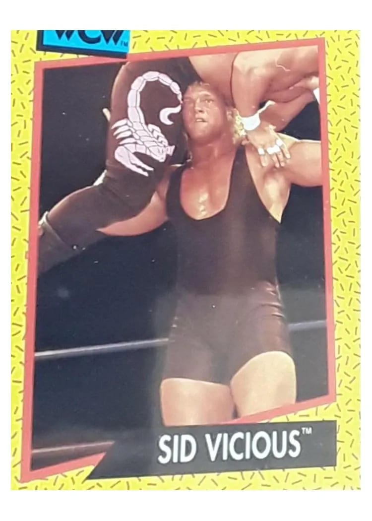 1991 Impel WCW Sid Vicious #26 card