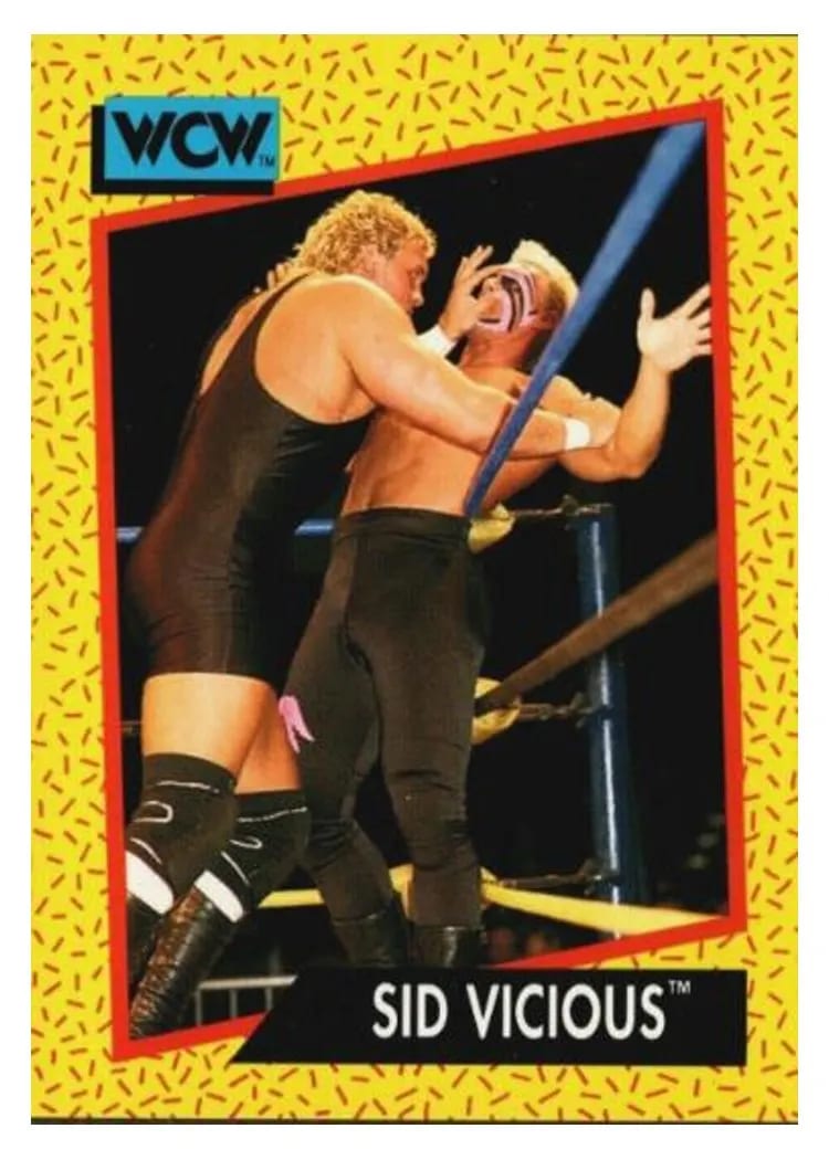 1991 Impel WCW Sid Vicious #28 card