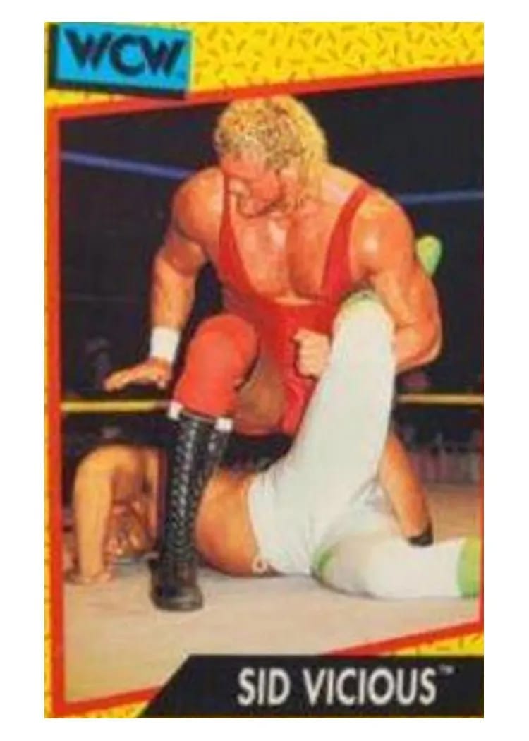 1991 Impel WCW Sid Vicious #30 card