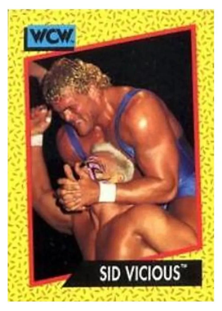 1991 Impel WCW Sid Vicious #31 card