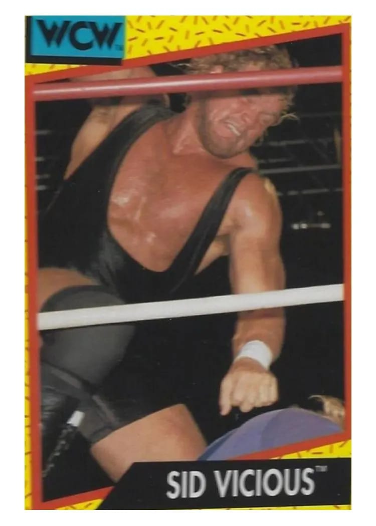 1991 Impel WCW Sid Vicious #32 card