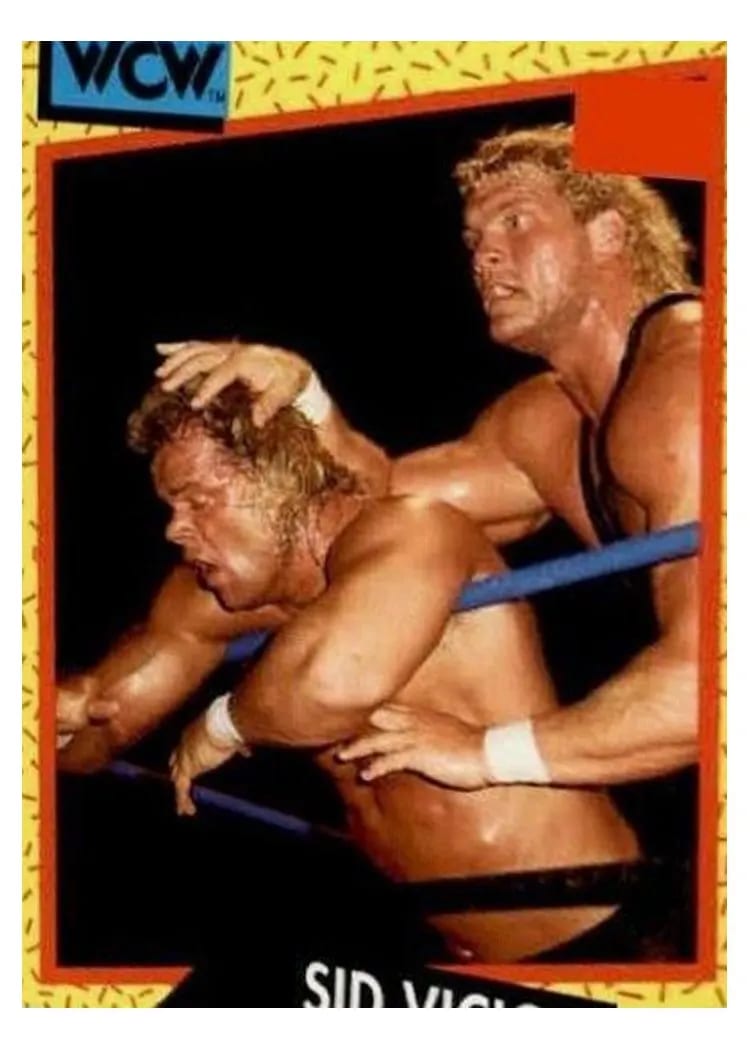 1991 Impel WCW Sid Vicious #33 card