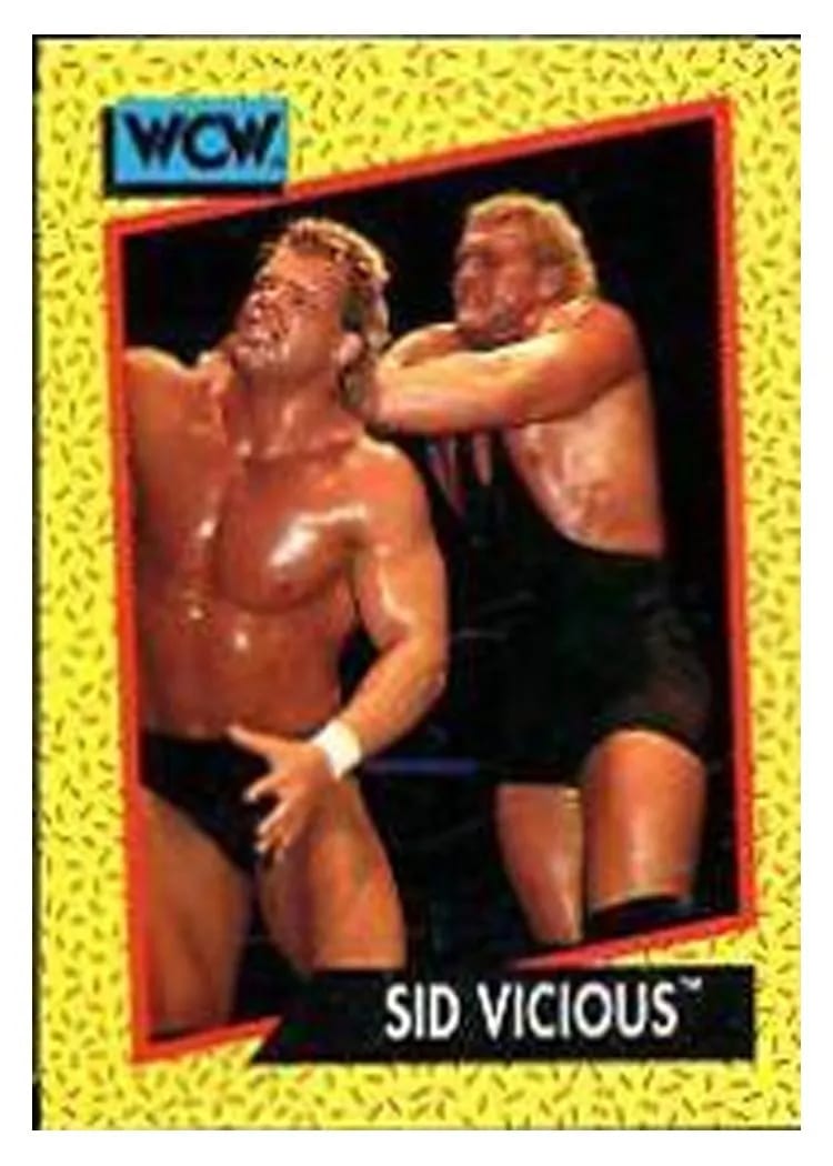 1991 Impel WCW Sid Vicious #34 card