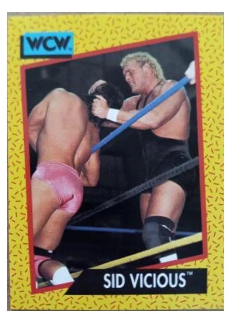 1991 Impel WCW Sid Vicious #35 card