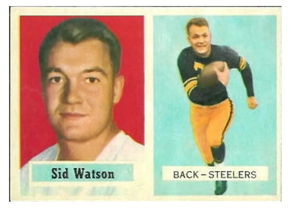 1957 Topps Sid Watson #75 card